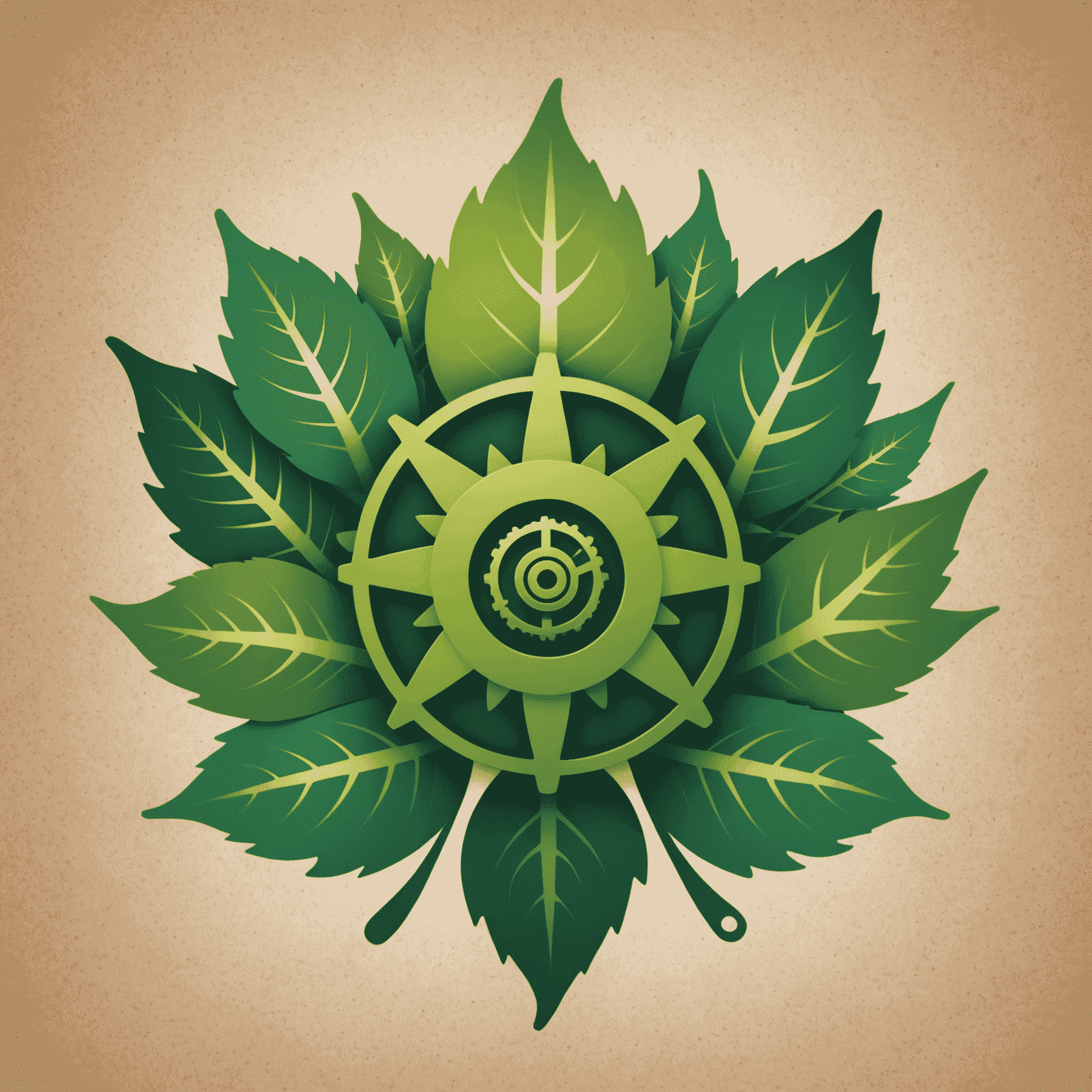 AgriNext logo featuring a stylized leaf and gear icon, representing the fusion of nature and technology in modern farming