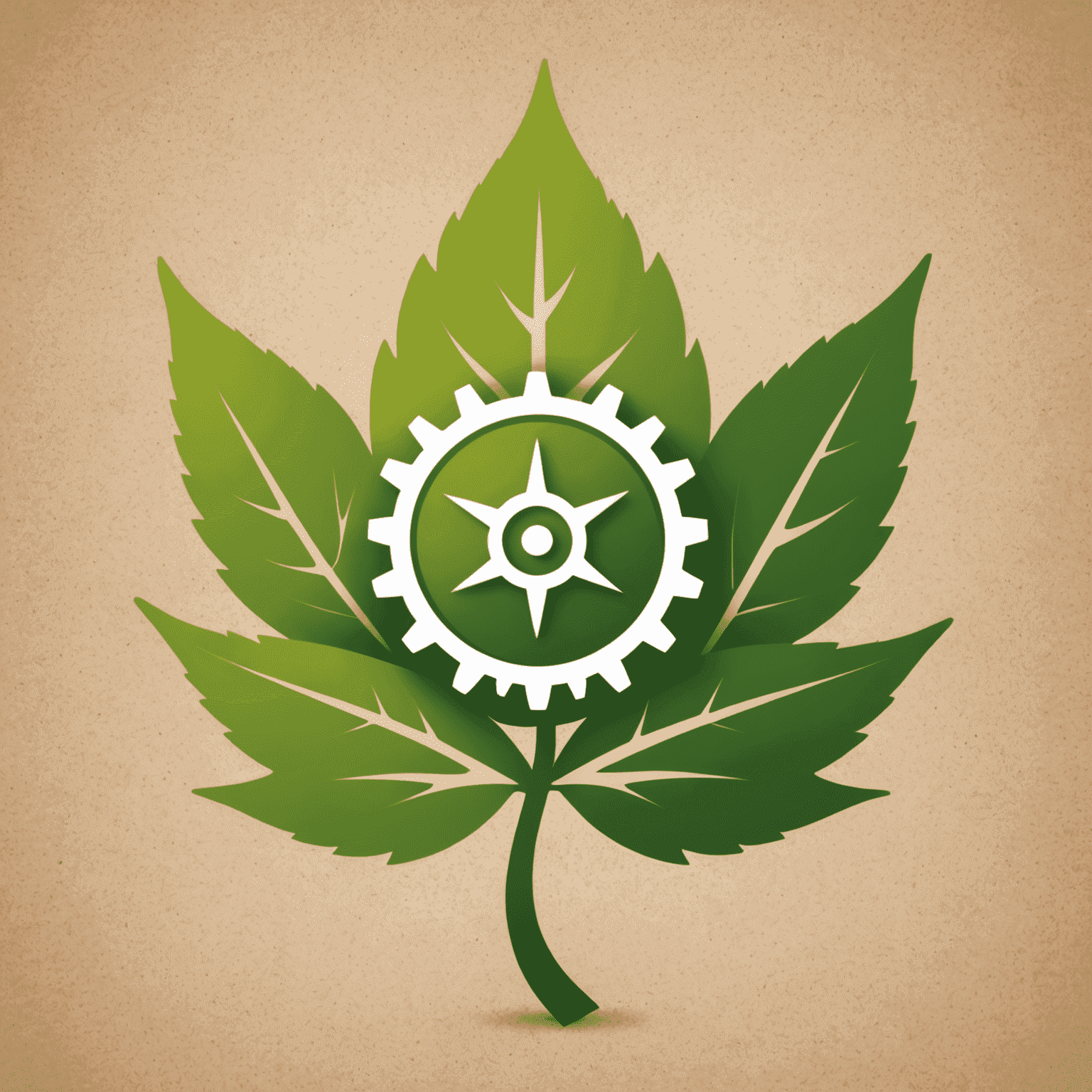 AgriNext logo featuring a stylized leaf and gear icon, representing the fusion of nature and technology in modern farming